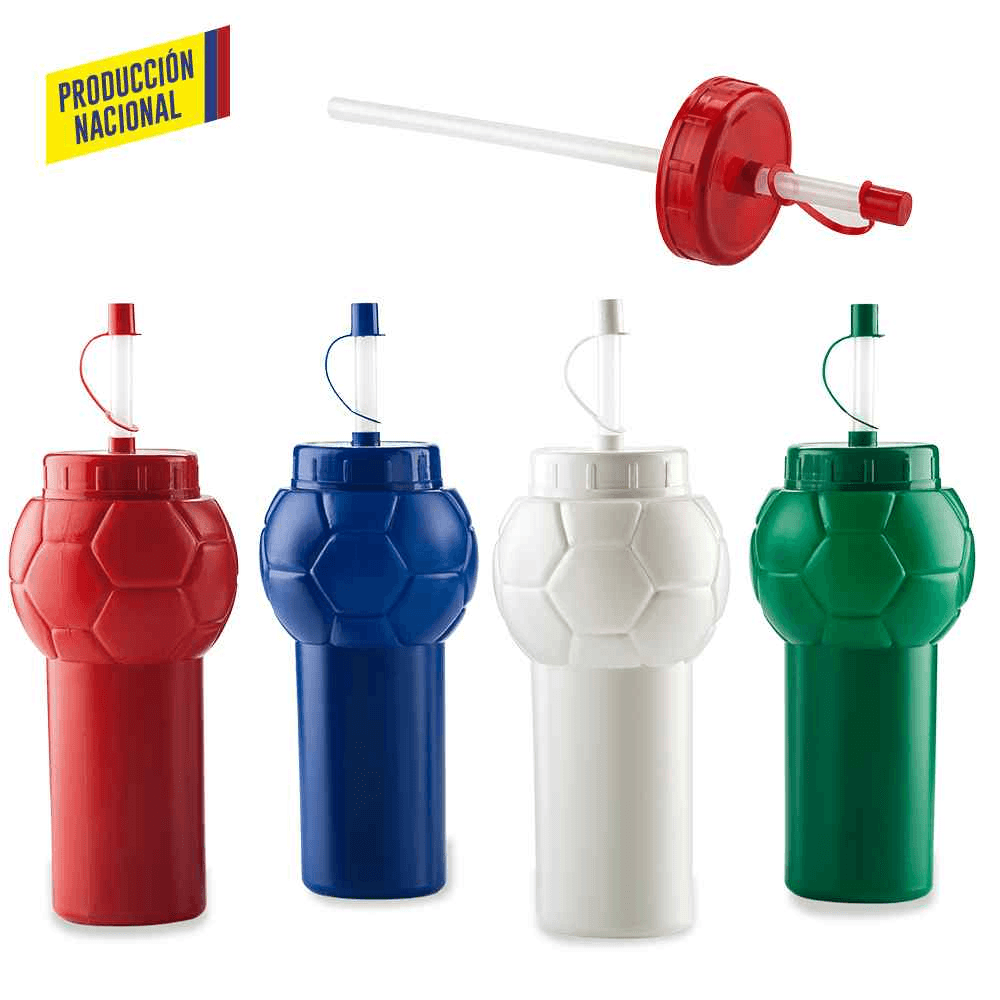 Vaso Pitillo Balon 720ml- Produccion Nacional