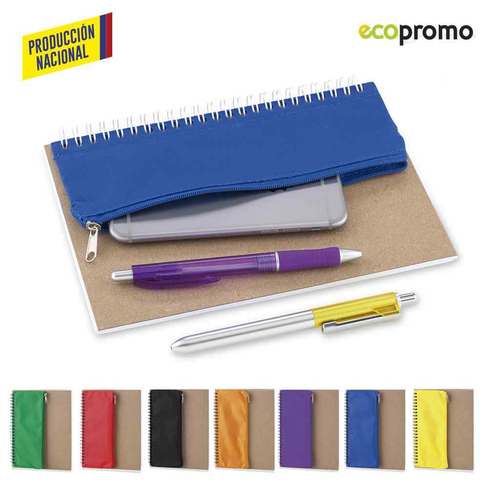 Libreta con Portalápices