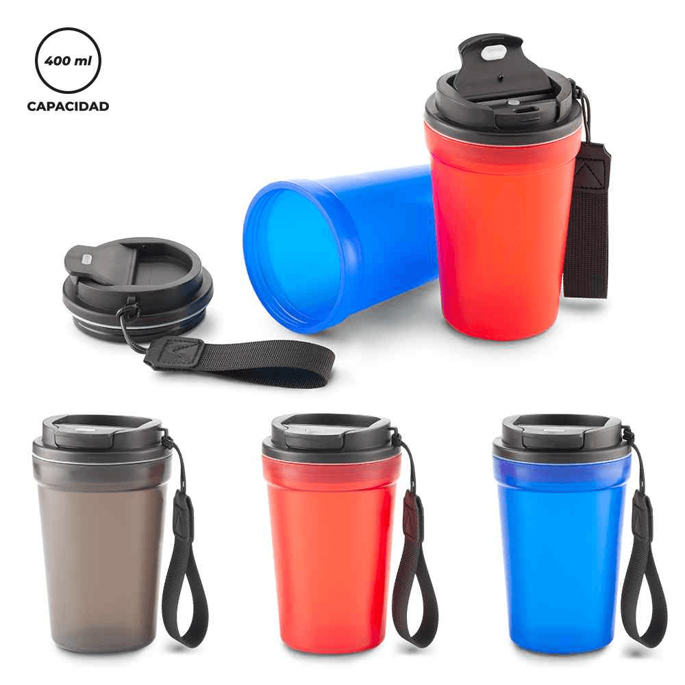 MUG PLASTICO VOLTRA 400ml MU-421
