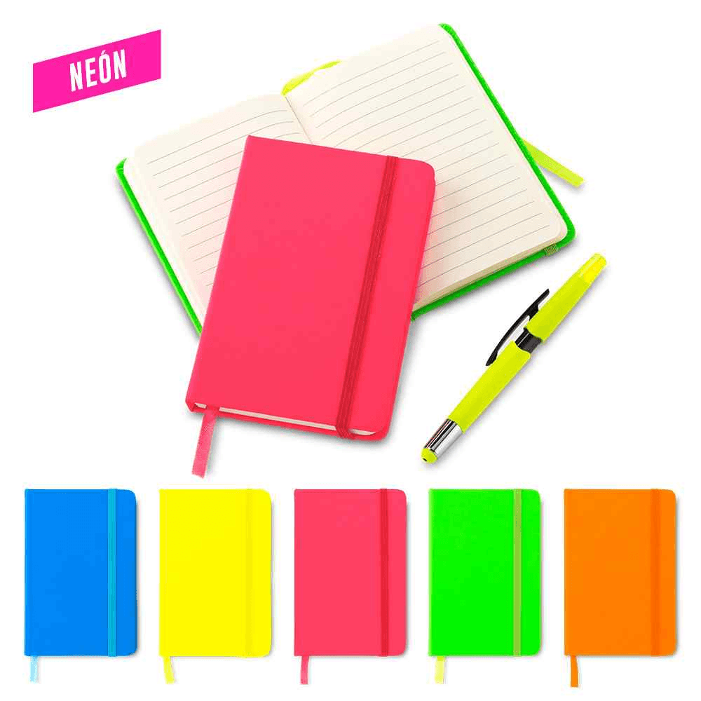 Mini Libreta Neón II