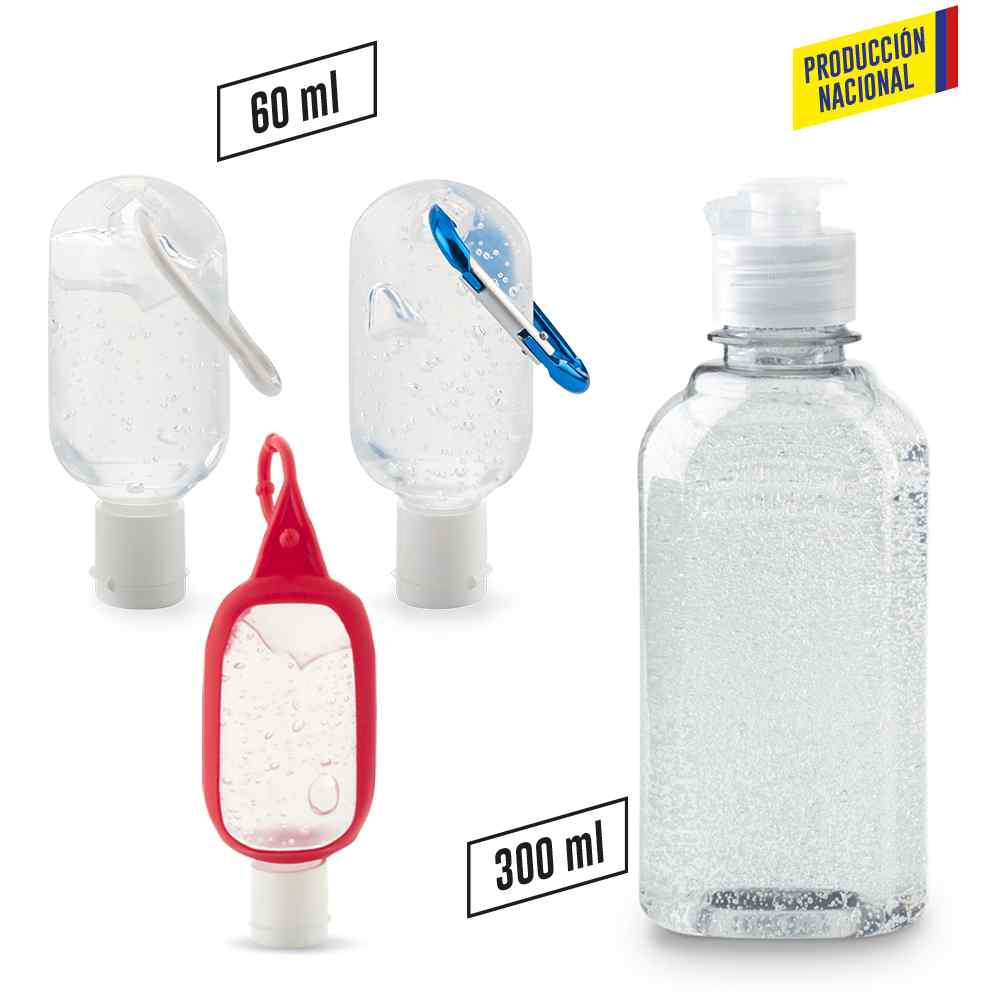 Gel Antibacterial Transparente-Producción Nacional